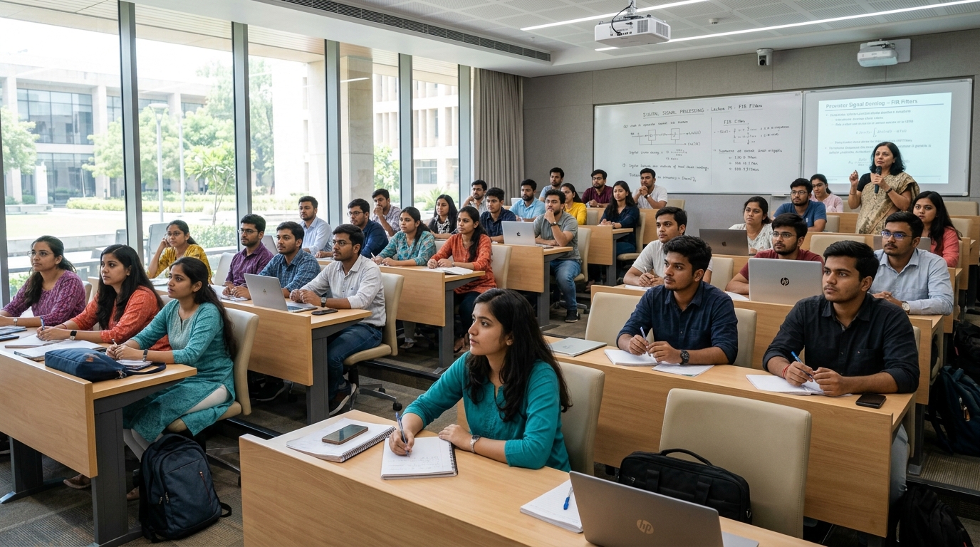 Students learning